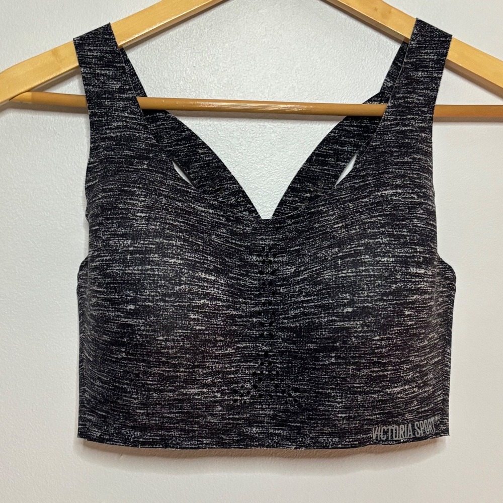 Victoria Sport Angel Max Support Sports Bra Women 32DDD Gray High Impact Gym Run